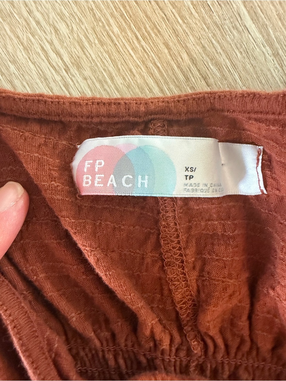 FP Beach Women's Mini Dress in Rust